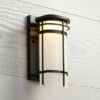Possini Euro Design Modern Outdoor Wall Light Fixture Bronze Metal 12 3/4" Glass Shade for Exterior House Porch Patio Outside 1 Possini Euro Design Modern Outdoor Wall Light Fixture Bronze Metal 12 3/4" Glass Shade for Exterior House Porch Patio Outside -Outdoor Lighting Sales Shop unnamed file 4408