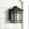 Kathy Ireland Sierra Craftsman 11"H Black Dusk-Dawn Outdoor Wall Light -Outdoor Lighting Sales Shop unnamed file 4414