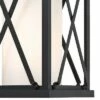 Minka Lavery Lansdale 12 3/4" High Matte Black Outdoor Wall Light