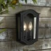 Minka Lavery Houghton Hall 11" High Sand Coal Outdoor Wall Light -Outdoor Lighting Sales Shop unnamed file 4480