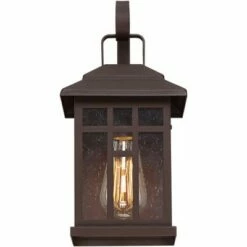 John Timberland Outdoor Wall Lights Set of 2 Fixture Carriage Style Bronze 12 1/2" Clear Glass Lantern Exterior House Porch Patio 10 John Timberland Outdoor Wall Lights Set of 2 Fixture Carriage Style Bronze 12 1/2" Clear Glass Lantern Exterior House Porch Patio -Outdoor Lighting Sales Shop unnamed file 454
