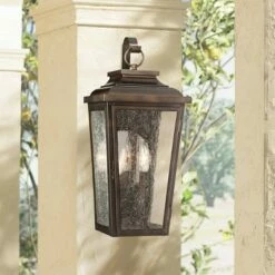 Minka Lavery Irvington Manor 19" High Bronze Outdoor Wall Light