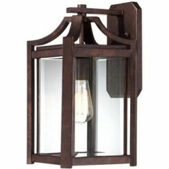 Franklin Iron Works Rustic Farmhouse Outdoor Wall Light Fixture Bronze 16 1/4" Clear Beveled Glass for Exterior House Porch Patio 11 Franklin Iron Works Rustic Farmhouse Outdoor Wall Light Fixture Bronze 16 1/4" Clear Beveled Glass for Exterior House Porch Patio -Outdoor Lighting Sales Shop unnamed file 4556