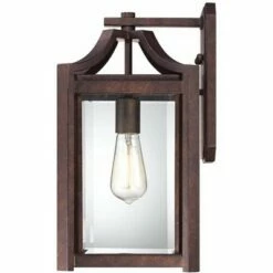 Franklin Iron Works Rustic Farmhouse Outdoor Wall Light Fixture Bronze 16 1/4" Clear Beveled Glass for Exterior House Porch Patio 12 Franklin Iron Works Rustic Farmhouse Outdoor Wall Light Fixture Bronze 16 1/4" Clear Beveled Glass for Exterior House Porch Patio -Outdoor Lighting Sales Shop unnamed file 4557