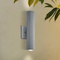 Minka Lavery Minka Skyline LED 14 1/2"H Aluminum Outdoor Wall Light