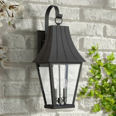 Minka Lavery Chateau Grande 24 1/4" High Coal Outdoor Wall Light 2 Minka Lavery Chateau Grande 24 1/4" High Coal Outdoor Wall Light