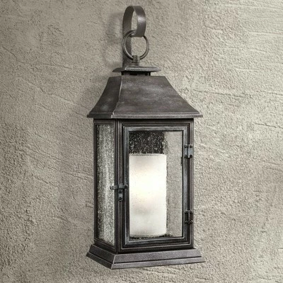 Feiss Shepherd 25 1/2"H Weathered Zinc Outdoor Wall Light 2 Feiss Shepherd 25 1/2"H Weathered Zinc Outdoor Wall Light