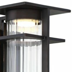 Minka Lavery Kittner 14" High Oil-Rubbed Bronze Outdoor Wall Light