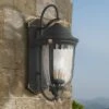 Minka Lavery Peale Street 28" H Sand Coal and Vermeil Gold Outdoor Wall Light