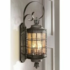 Minka Lavery Mallorca™ Collection Iron 34 1/4" High Outdoor Light
