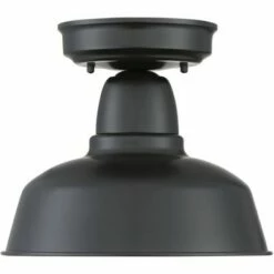 John Timberland Rustic Outdoor Ceiling Light Fixture Urban Barn Farmhouse Black 10 1/4" for House Porch Patio -Outdoor Lighting Sales Shop unnamed file 4678