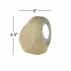 John Timberland Large Garden Landscape Rock Light