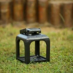 Smith & Hawken 6.5" x 5" Aluminum Cast Metal Pillar Outdoor Lantern Black - Smith & Hawken™ -Outdoor Lighting Sales Shop unnamed file 4876