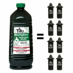 100oz. 2pk Bitefighter Torch Fuel with Easy Pour System - TIKI