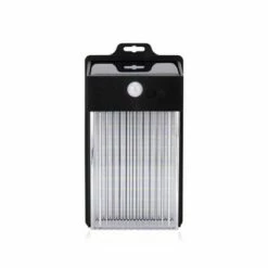 2pk LED Solar Rectangular Motion Sensing Wall Light - Techko Maid