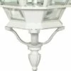 3 Light Outdoor Wall Lantern Sconce White - Aurora Lighting -Outdoor Lighting Sales Shop unnamed file 4965
