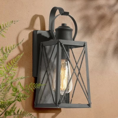 12.5" Metal/Glass "X" Outdoor Wall Lamp - LNC Black 8 12.5" Metal/Glass "X" Outdoor Wall Lamp - LNC Black -Outdoor Lighting Sales Shop unnamed file 4999