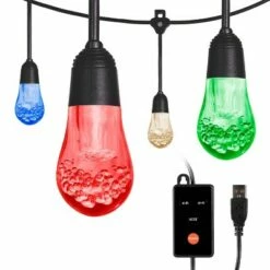 24ct Café Outdoor String Lights Integrated LED Bulb - Black Wire - Enbrighten 15 24ct Café Outdoor String Lights Integrated LED Bulb - Black Wire - Enbrighten -Outdoor Lighting Sales Shop unnamed file 56
