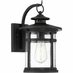 Franklin Iron Works Modern Outdoor Wall Light Fixture Black 14 3/4" Clear Glass for Exterior House Porch Patio Outside Deck Garage 10 Franklin Iron Works Modern Outdoor Wall Light Fixture Black 14 3/4" Clear Glass for Exterior House Porch Patio Outside Deck Garage -Outdoor Lighting Sales Shop unnamed file 585