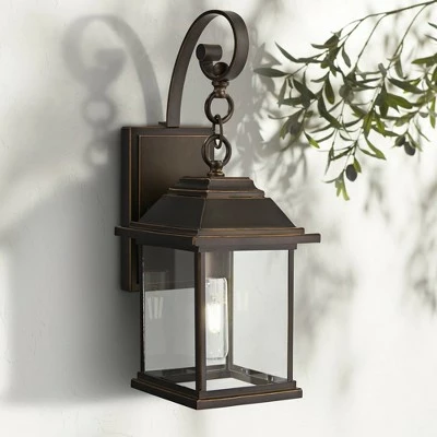 Minka Lavery Mariner's Pointe 18" Oil-Rubbed Bronze Outdoor Lantern Wall Light 3 Minka Lavery Mariner's Pointe 18" Oil-Rubbed Bronze Outdoor Lantern Wall Light