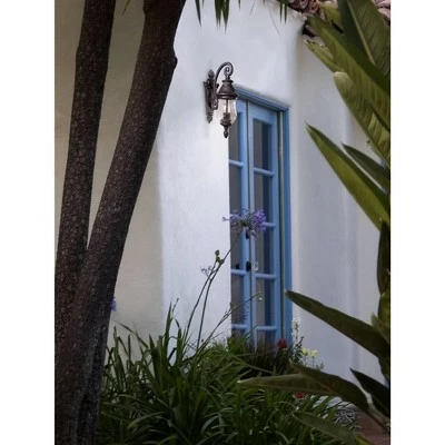 Minka Lavery Newport Collection Bronze 19 1/2" High Outdoor Lantern 4 Minka Lavery Newport Collection Bronze 19 1/2" High Outdoor Lantern - Image 2