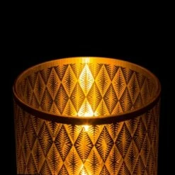 Alpine Corporation Indoor/Outdoor Diamond Lantern with Tungsten Light and Timer Warm White -Outdoor Lighting Sales Shop unnamed file 614