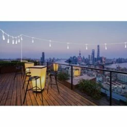 24ct Classic Café Integrated LED Bulb Outdoor String Lights White - White Wire - Enbrighten -Outdoor Lighting Sales Shop unnamed file 62