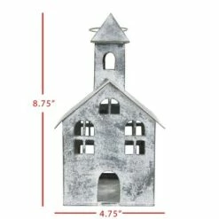 Small White Metal Candle Luminary - Foreside Home & Garden 14 Small White Metal Candle Luminary - Foreside Home & Garden -Outdoor Lighting Sales Shop unnamed file 716