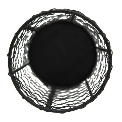 Black Metal Candle Holder - Foreside Home & Garden 3 Black Metal Candle Holder - Foreside Home & Garden