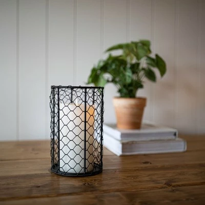 Black Metal Candle Holder - Foreside Home & Garden 6 Black Metal Candle Holder - Foreside Home & Garden - Image 4