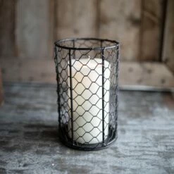 Black Metal Candle Holder - Foreside Home & Garden 12 Black Metal Candle Holder - Foreside Home & Garden -Outdoor Lighting Sales Shop unnamed file 724