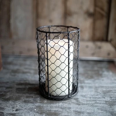 Black Metal Candle Holder - Foreside Home & Garden 7 Black Metal Candle Holder - Foreside Home & Garden - Image 5