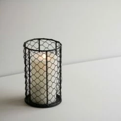 Black Metal Candle Holder - Foreside Home & Garden 13 Black Metal Candle Holder - Foreside Home & Garden -Outdoor Lighting Sales Shop unnamed file 725