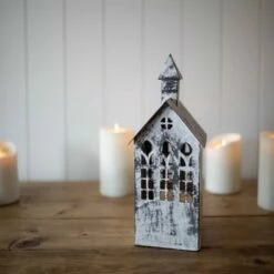 Large White Metal Candle Luminary - Foreside Home & Garden -Outdoor Lighting Sales Shop unnamed file 731