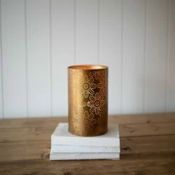 Brass Metal Candle Holder - Foreside Home & Garden -Outdoor Lighting Sales Shop unnamed file 738