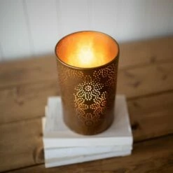 Brass Metal Candle Holder - Foreside Home & Garden -Outdoor Lighting Sales Shop unnamed file 740