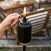 65" Adjustable Flame Patio Torch Resin Black - TIKI 1 65" Adjustable Flame Patio Torch Resin Black - TIKI -Outdoor Lighting Sales Shop unnamed file 745
