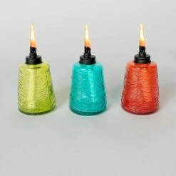 Tiki Brand Tabletop Glass 3pk OP&POP Colors 7 Tiki Brand Tabletop Glass 3pk OP&POP Colors -Outdoor Lighting Sales Shop unnamed file 750