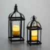 18" Bradford Metal Outdoor Lantern Set Black - Smart Living -Outdoor Lighting Sales Shop unnamed file 77