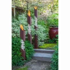 Mason Torch Small - Rust - Terra Flame -Outdoor Lighting Sales Shop unnamed file 785