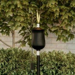 Nature Spring 45" Adjustable Black Metal Flame Torch Lamp 8 Nature Spring 45" Adjustable Black Metal Flame Torch Lamp -Outdoor Lighting Sales Shop unnamed file 873