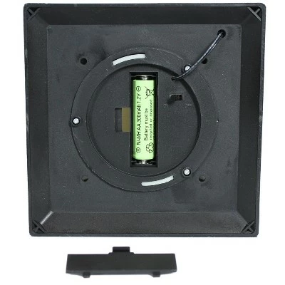 Sunnydaze Decor Sunnydaze Outdoor Concord Hanging Tabletop Solar LED Rustic Farmhouse Decorative Candle Lantern - 11" - Black - 2pk 6 Sunnydaze Decor Sunnydaze Outdoor Concord Hanging Tabletop Solar LED Rustic Farmhouse Decorative Candle Lantern - 11" - Black - 2pk - Image 4