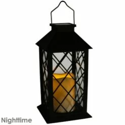 Sunnydaze Decor Sunnydaze Outdoor Concord Hanging Tabletop Solar LED Rustic Farmhouse Decorative Candle Lantern - 11" - Black - 2pk 13 Sunnydaze Decor Sunnydaze Outdoor Concord Hanging Tabletop Solar LED Rustic Farmhouse Decorative Candle Lantern - 11" - Black - 2pk -Outdoor Lighting Sales Shop unnamed file 965